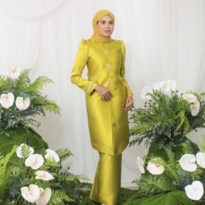 Sofinaz Kebaya Mustard Lime
