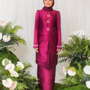 Sofinaz Kebaya Burgundy