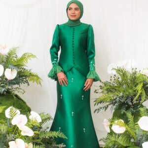 Shelby Mini Kurung Jade Green