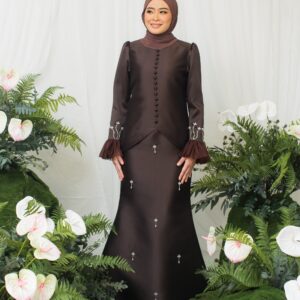 Shelby Mini Kurung Dark Brown