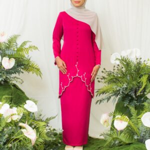 Sultanah Kebaya Magenta Pink
