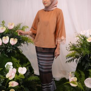 Salmah Kurung Kedah Wood Brown