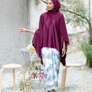 Syada Caftan Pario Burgundy